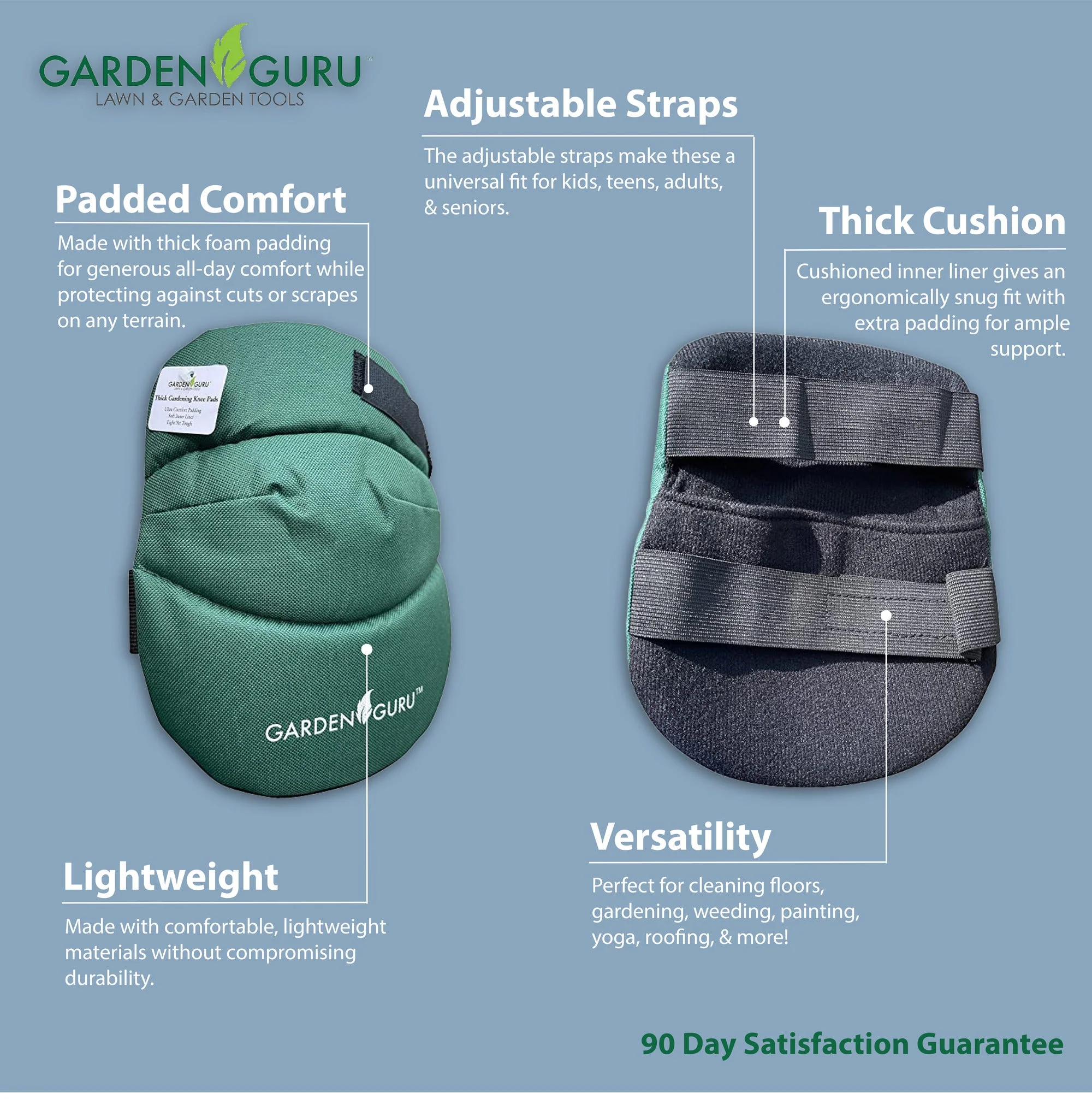 Extra Cushioned Gardening Kneepads - Image 5