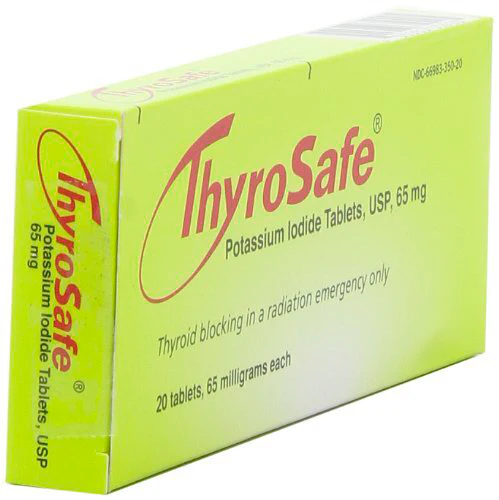 FDA Approved Thyrosafe Potassium Iodide (KI) Tablets - Protects Against Radioactive Iodine - Image 3
