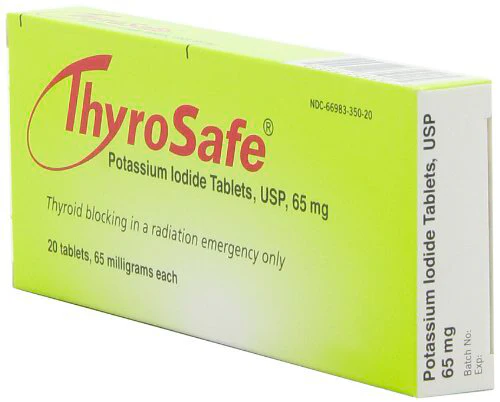 FDA Approved Thyrosafe Potassium Iodide (KI) Tablets - Protects Against Radioactive Iodine - Image 4