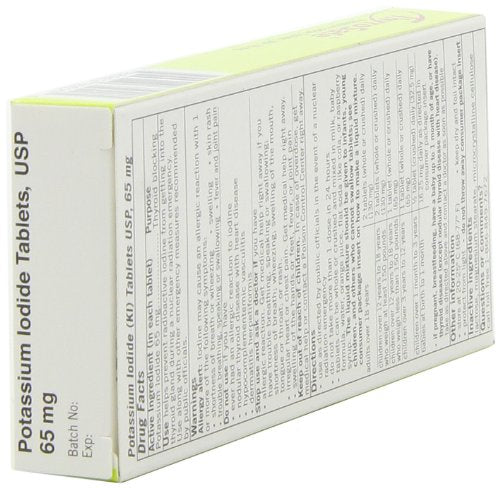 FDA Approved Thyrosafe Potassium Iodide (KI) Tablets - Protects Against Radioactive Iodine - Image 6