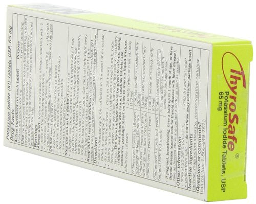 FDA Approved Thyrosafe Potassium Iodide (KI) Tablets - Protects Against Radioactive Iodine - Image 7