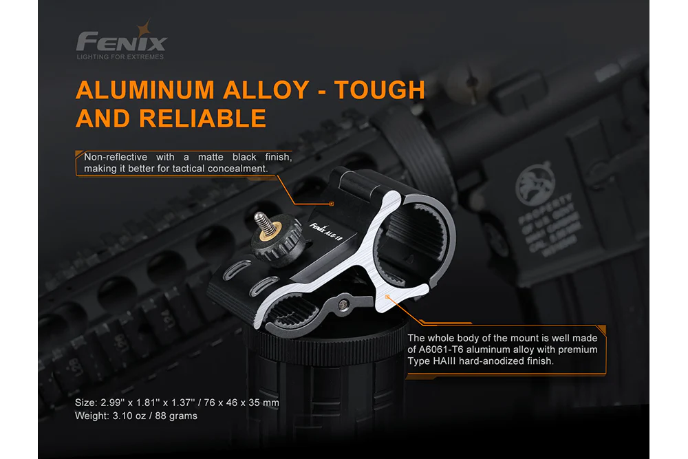 Fenix ALG-18 Flashlight Barrel Mount - Image 5