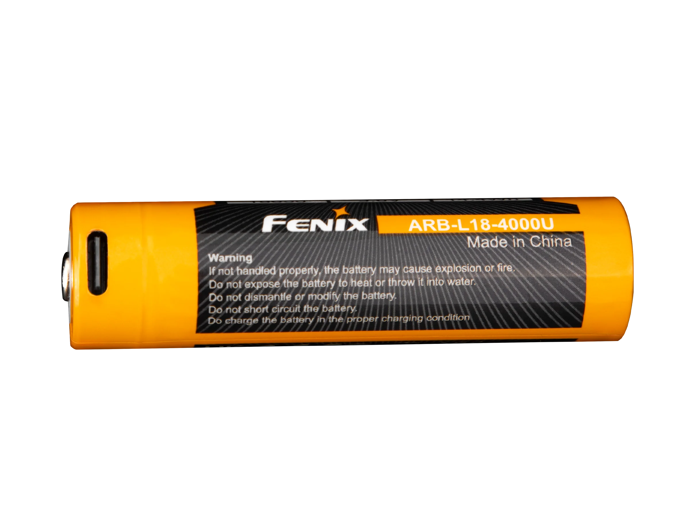 Fenix ARB-L18-4000U High-Capacity USB Rechargeable 18650 Battery - 4000mAh - Image 9