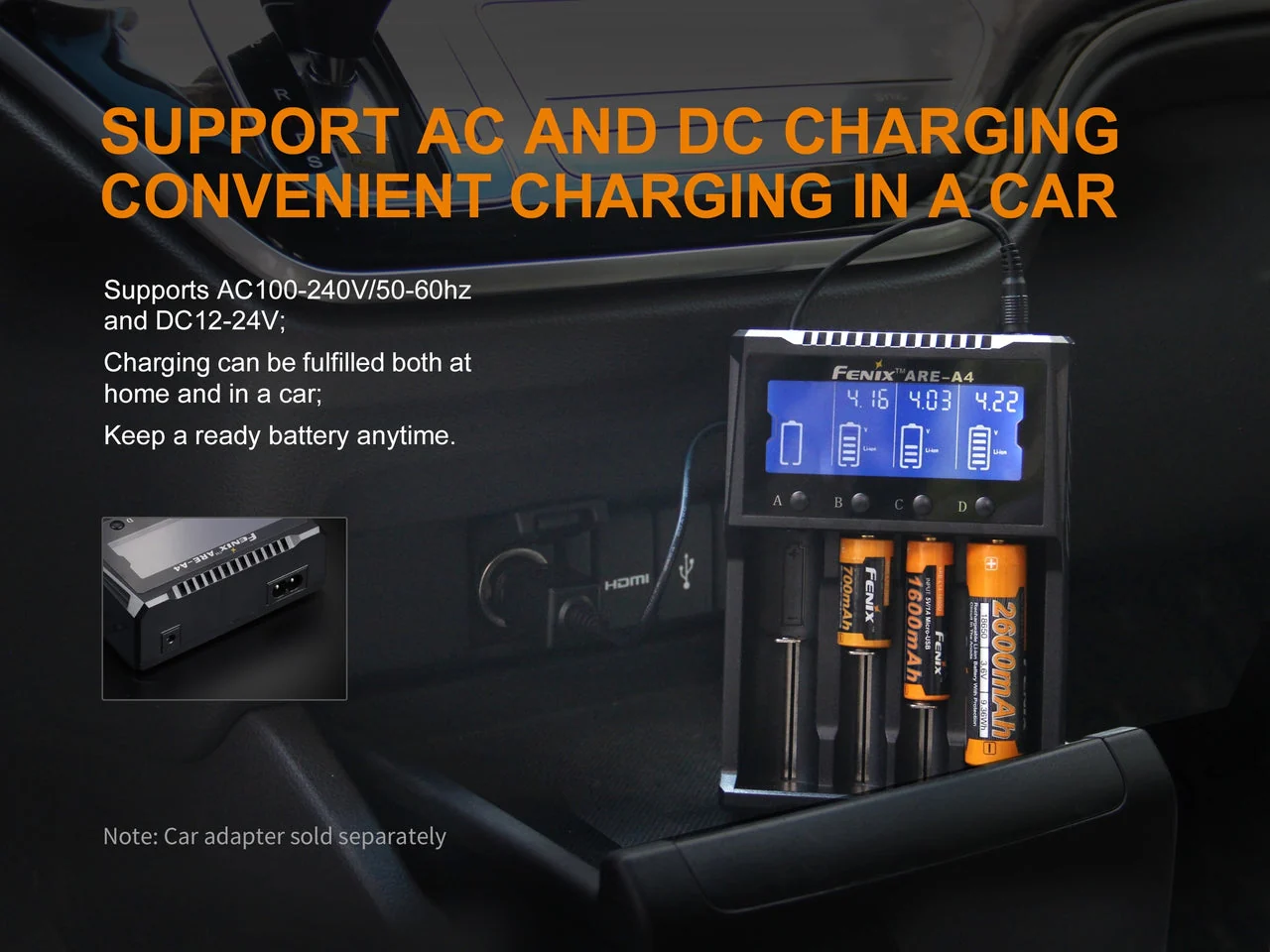Fenix ARE-A4 Multifunctional Battery Charger - Image 5