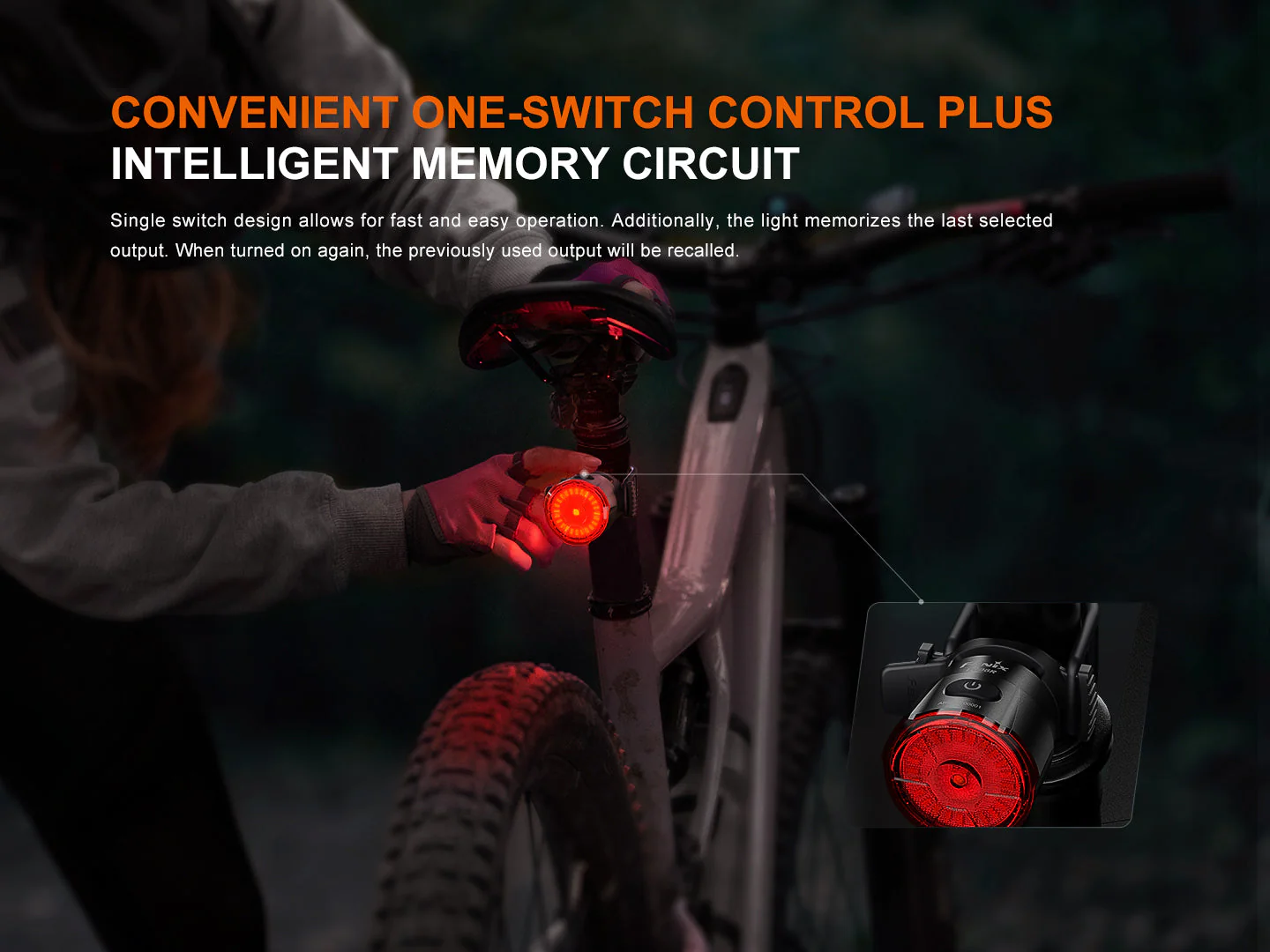 Fenix BC06R Smart-Brake Bicycle Taillight - Image 10