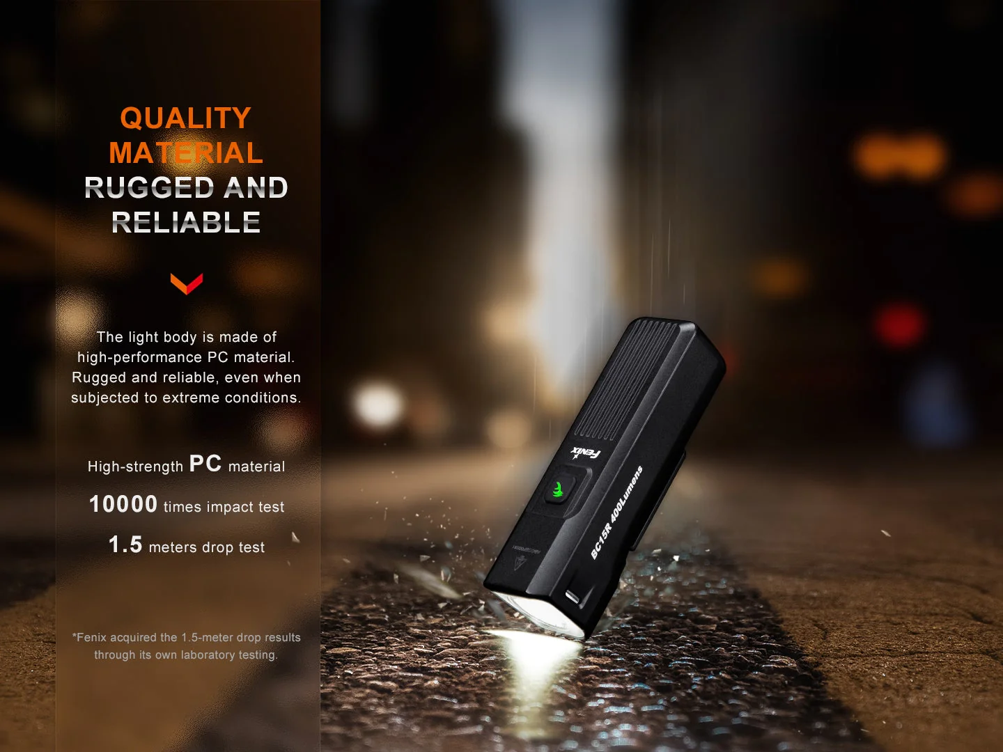 Fenix BC15R Lightweight Rechargeable Bicycle Light - Image 12