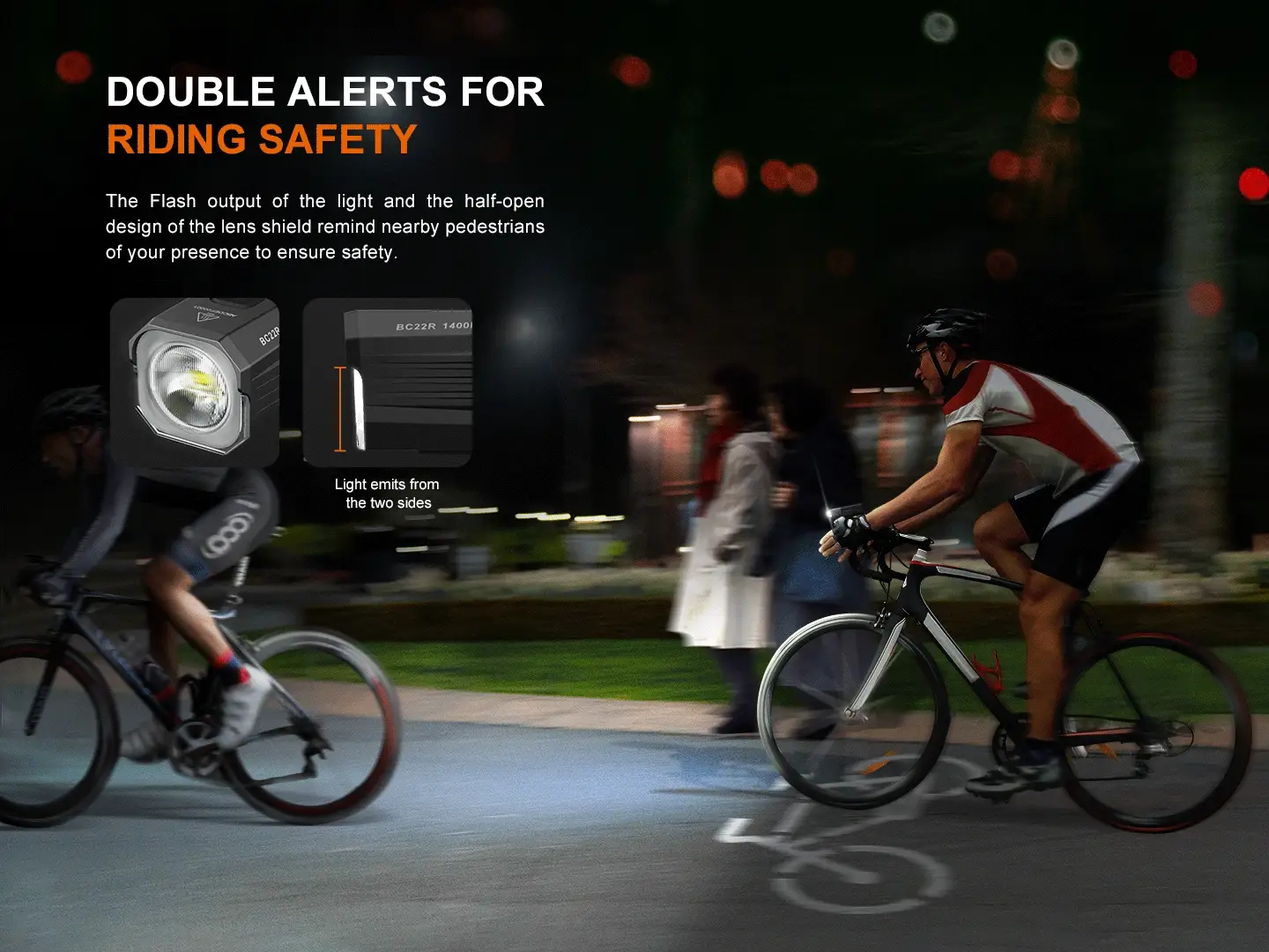 Fenix BC22R High-Performance Road Bike Light - Image 9