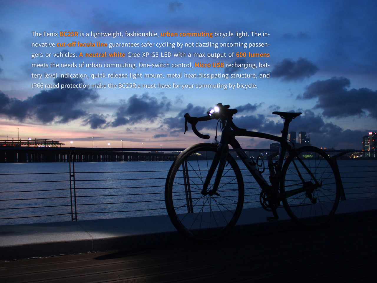 Fenix BC25R LED Bike Light - Image 3