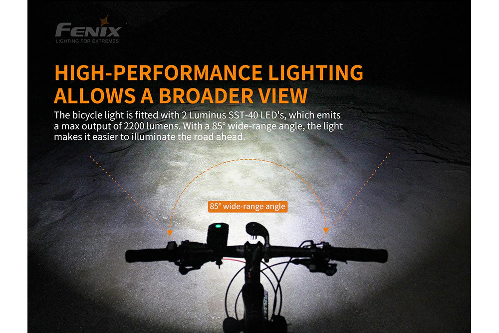 Fenix BC30 V2 LED Bike Light - Image 7