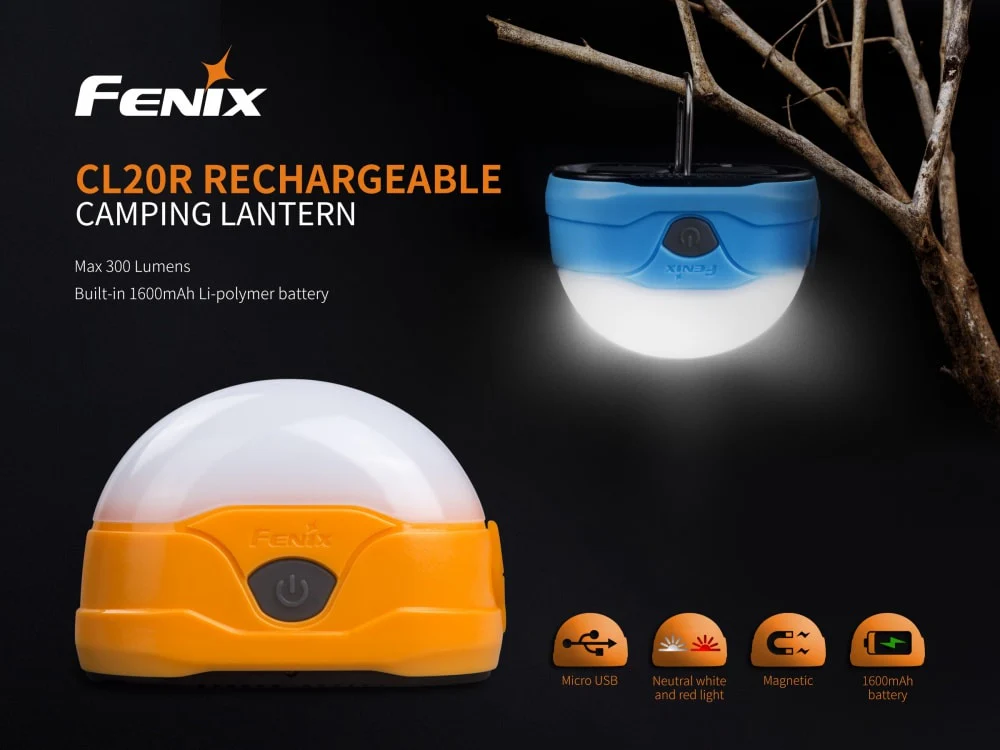 Fenix CL20R LED Rechargeable Camping Lantern - Image 3