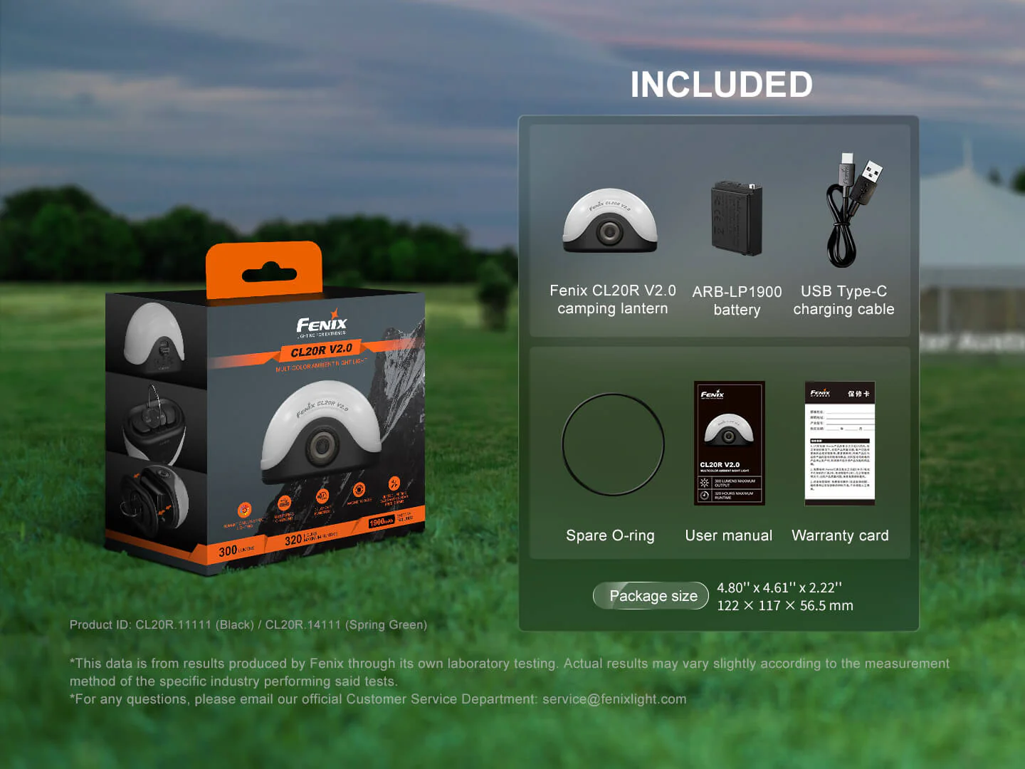 Fenix CL20R V2 Multicolor Camping Lantern - Image 18