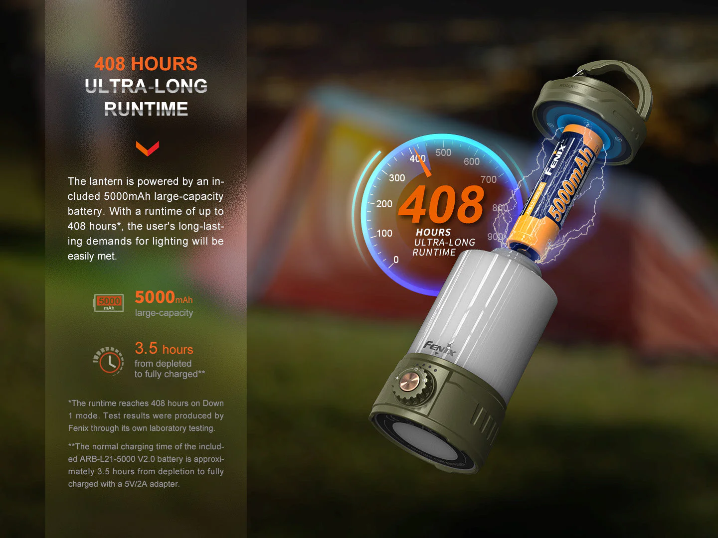 Fenix CL26R PRO High Performance LED Rechargeable Camping Lantern - Image 10