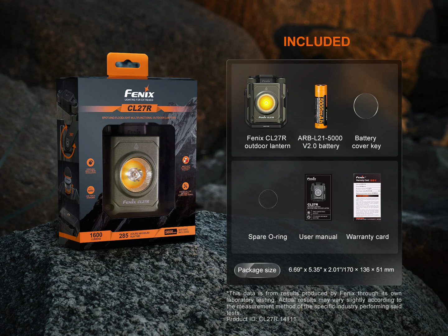 Fenix CL27R Multifunctional Outdoor Lantern - Image 20