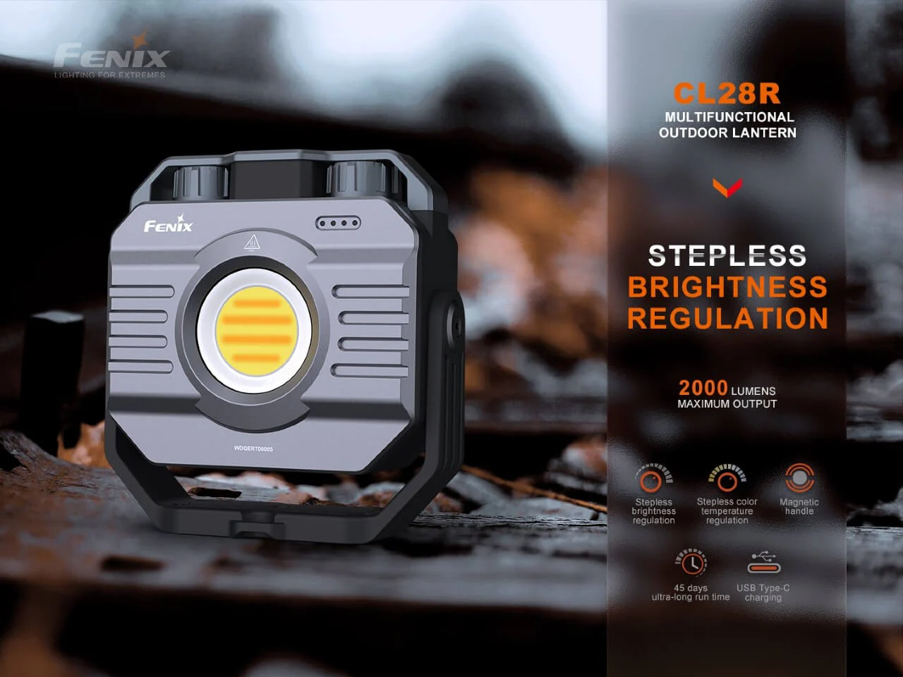 Fenix CL28R Multifunctional Outdoor LED Lantern - Image 2