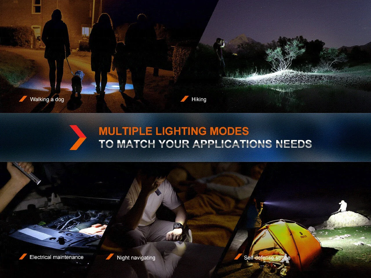 Fenix E-CP 1600-lumen LED Flashlight/Powerbank - Image 13
