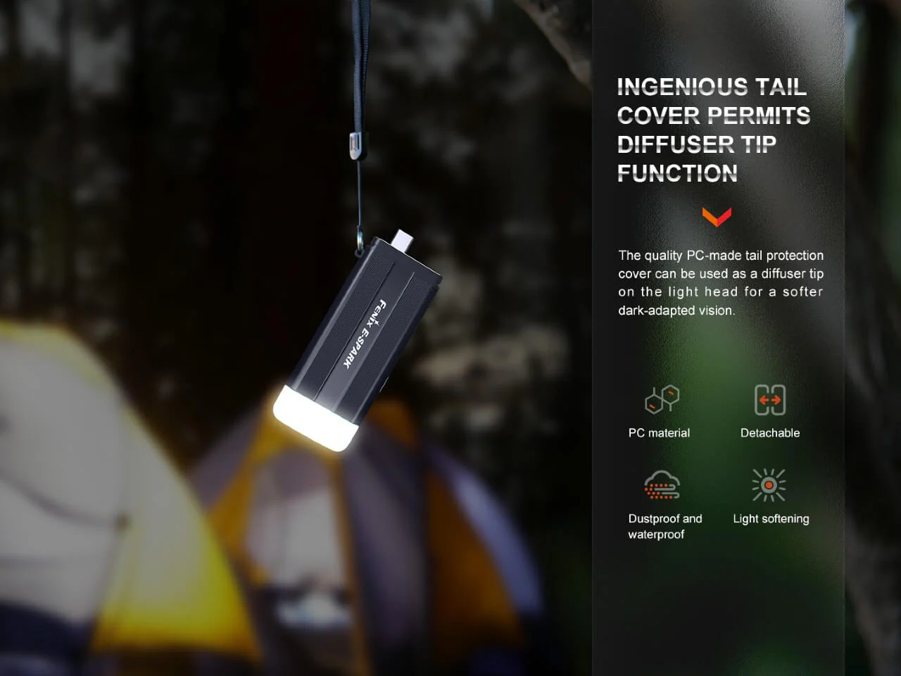 Fenix E-SPARK Ultra-Thin Powerbank LED Flashlight - Image 4