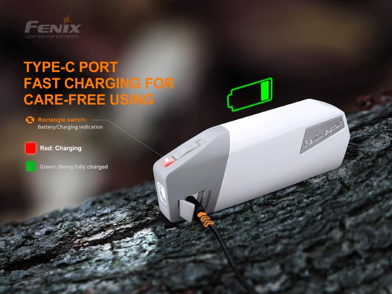 Fenix E-Star - Portable Self-powered Emergency LED Flashlight - Image 6