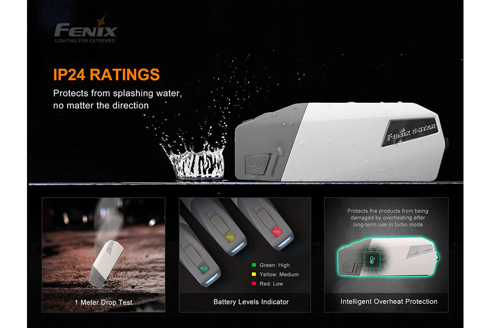 Fenix E-Star - Portable Self-powered Emergency LED Flashlight - Image 8