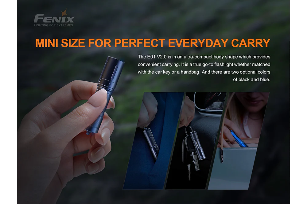 Fenix E01 V2.0 AAA LED Flashlight - Image 2