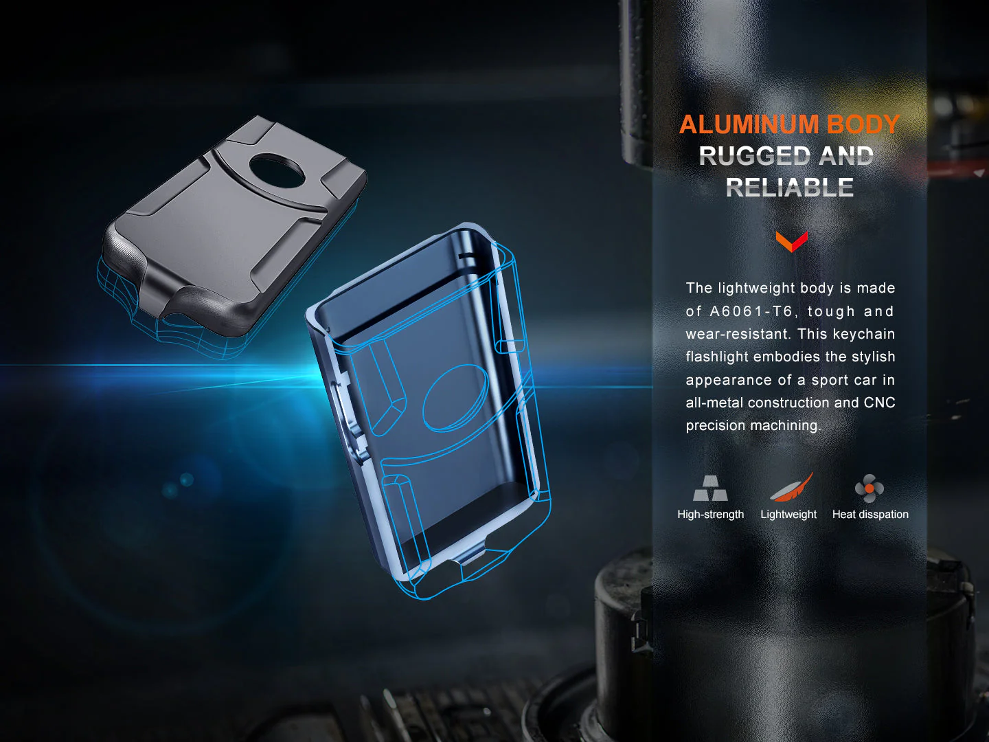 Fenix E03R V2 Keychain Flashlight - Image 12
