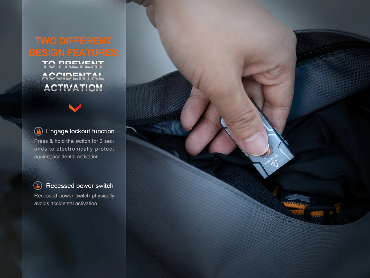 Fenix E03R V2 Keychain Flashlight - Image 8