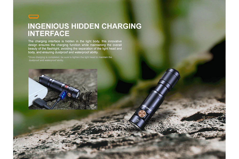Fenix E05R Mini Keychain LED Flashlight - 400 Lumens - Image 5