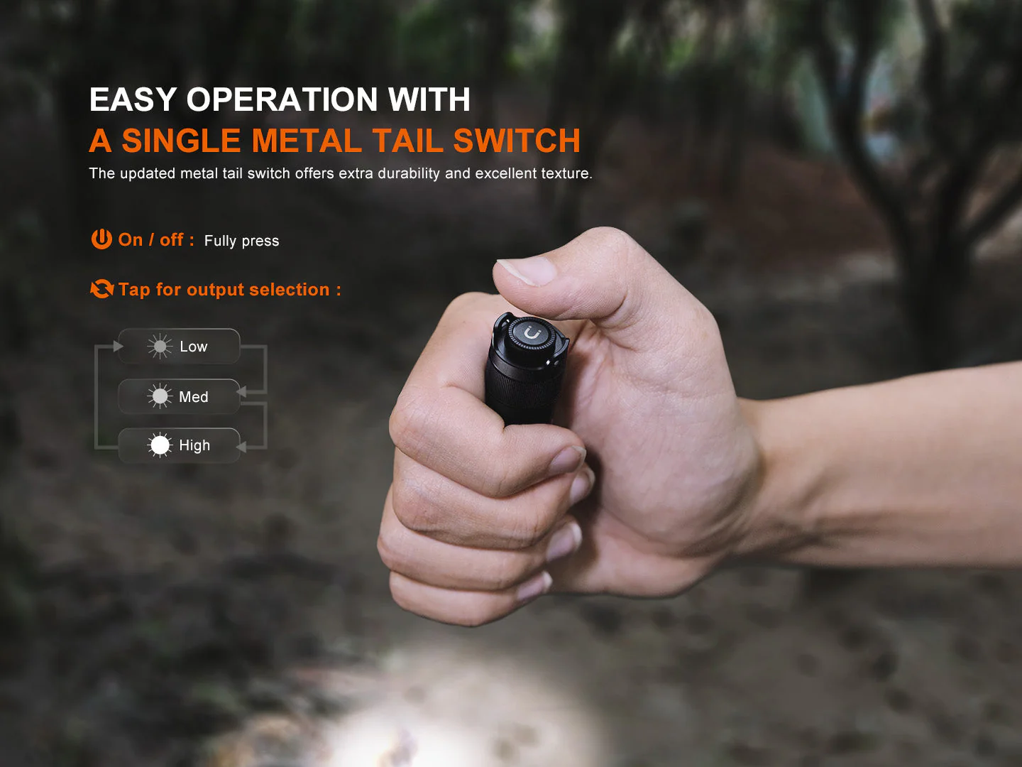 Fenix E12 V3 Pocket EDC AA Flashlight - Image 9