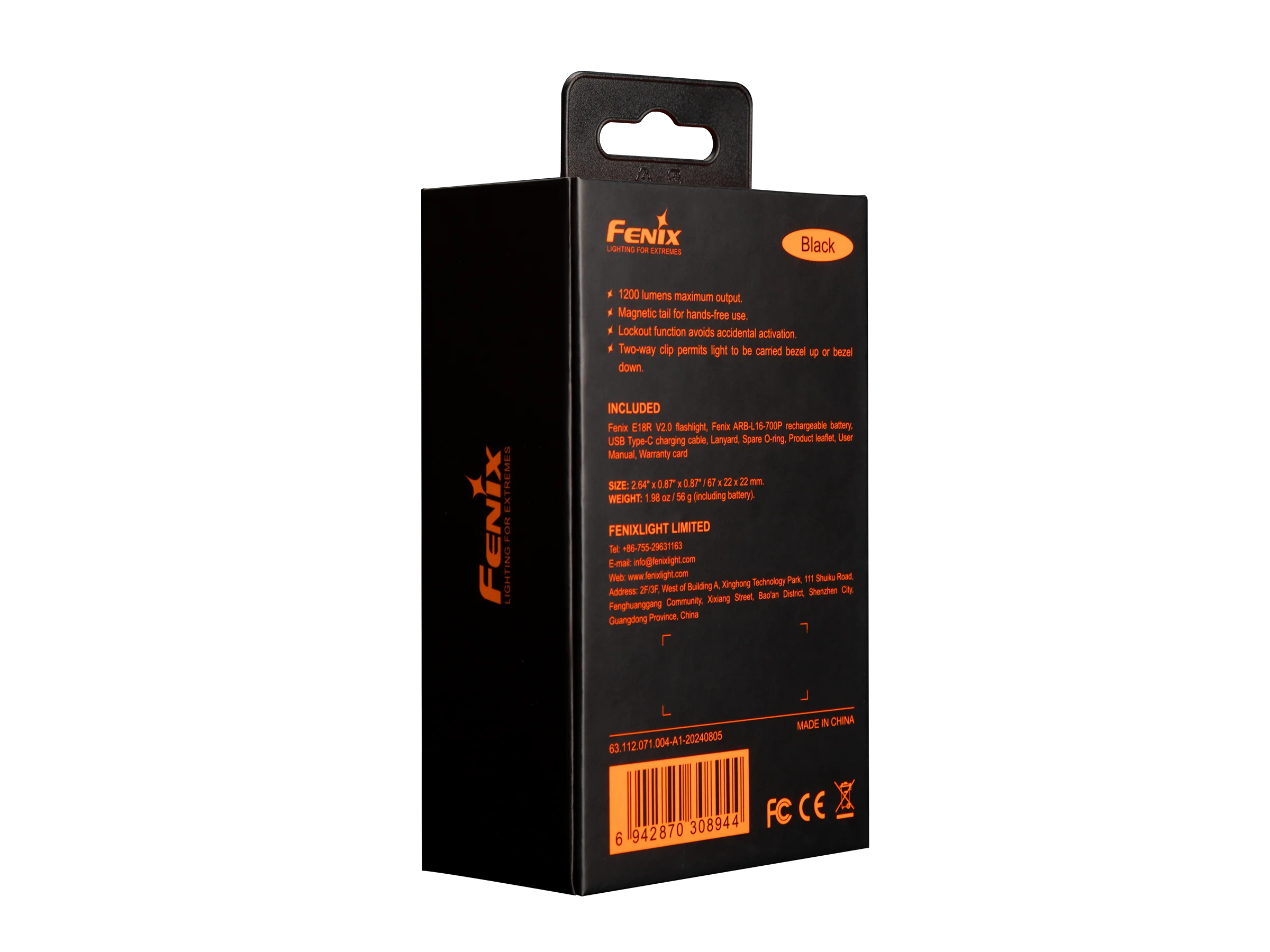 Fenix E18R V2 Rechargeable LED Flashlight - Image 27
