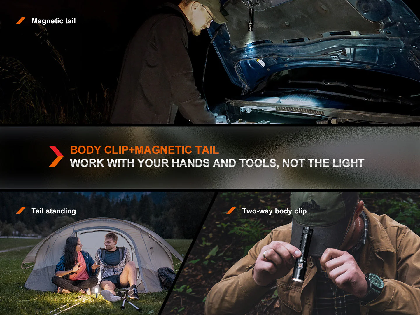 Fenix E28R V2 Rechargeable EDC Flashlight - Image 6