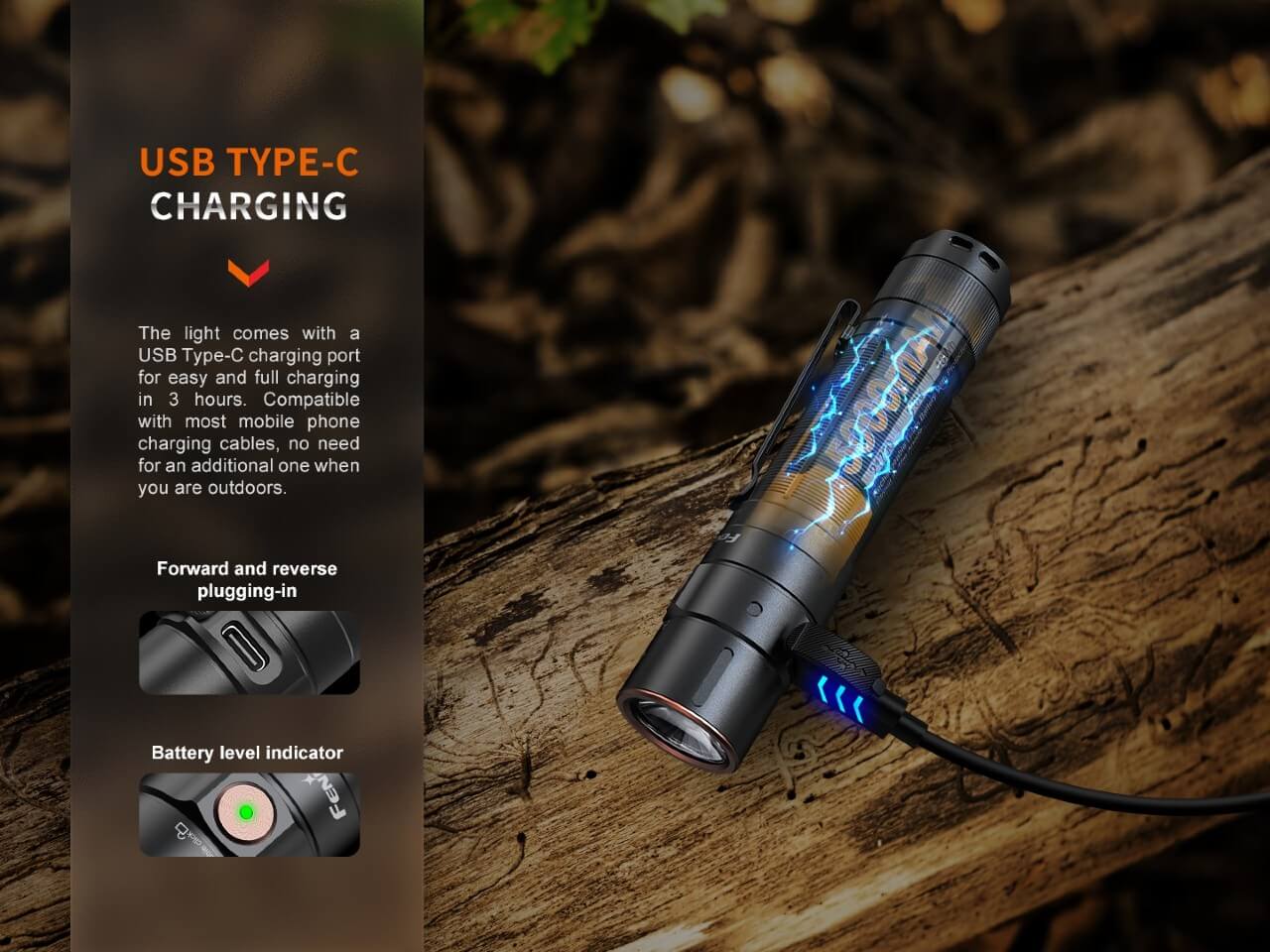 Fenix E35R High-Performance Rechargeable LED Flashlight - Image 10