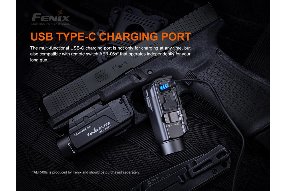 Fenix GL19R Rechargeable Tactical Light - Discontinued - Image 9
