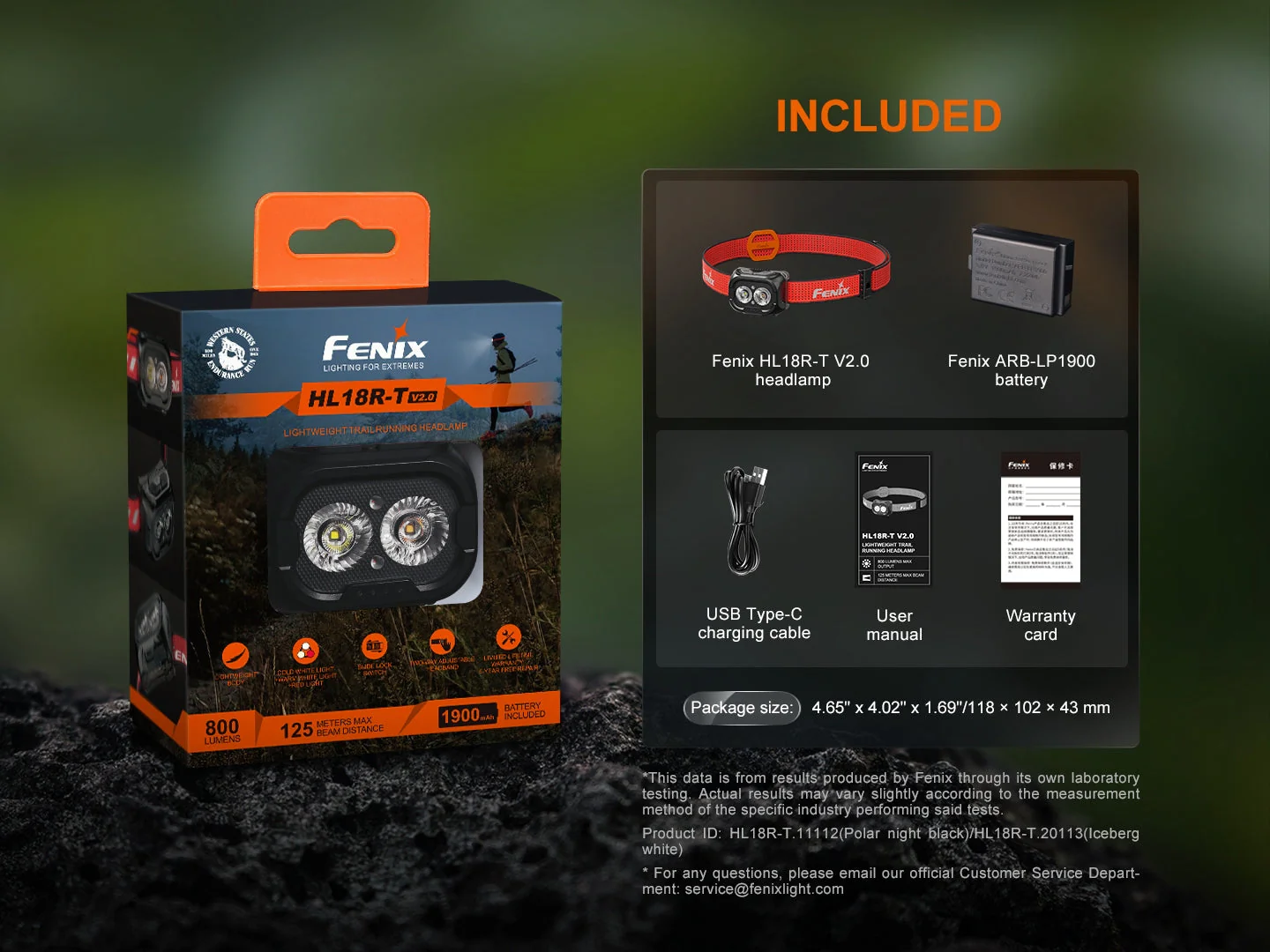 Fenix HL18R-T V2 Lightweight Trail Running Headlamp - Image 18
