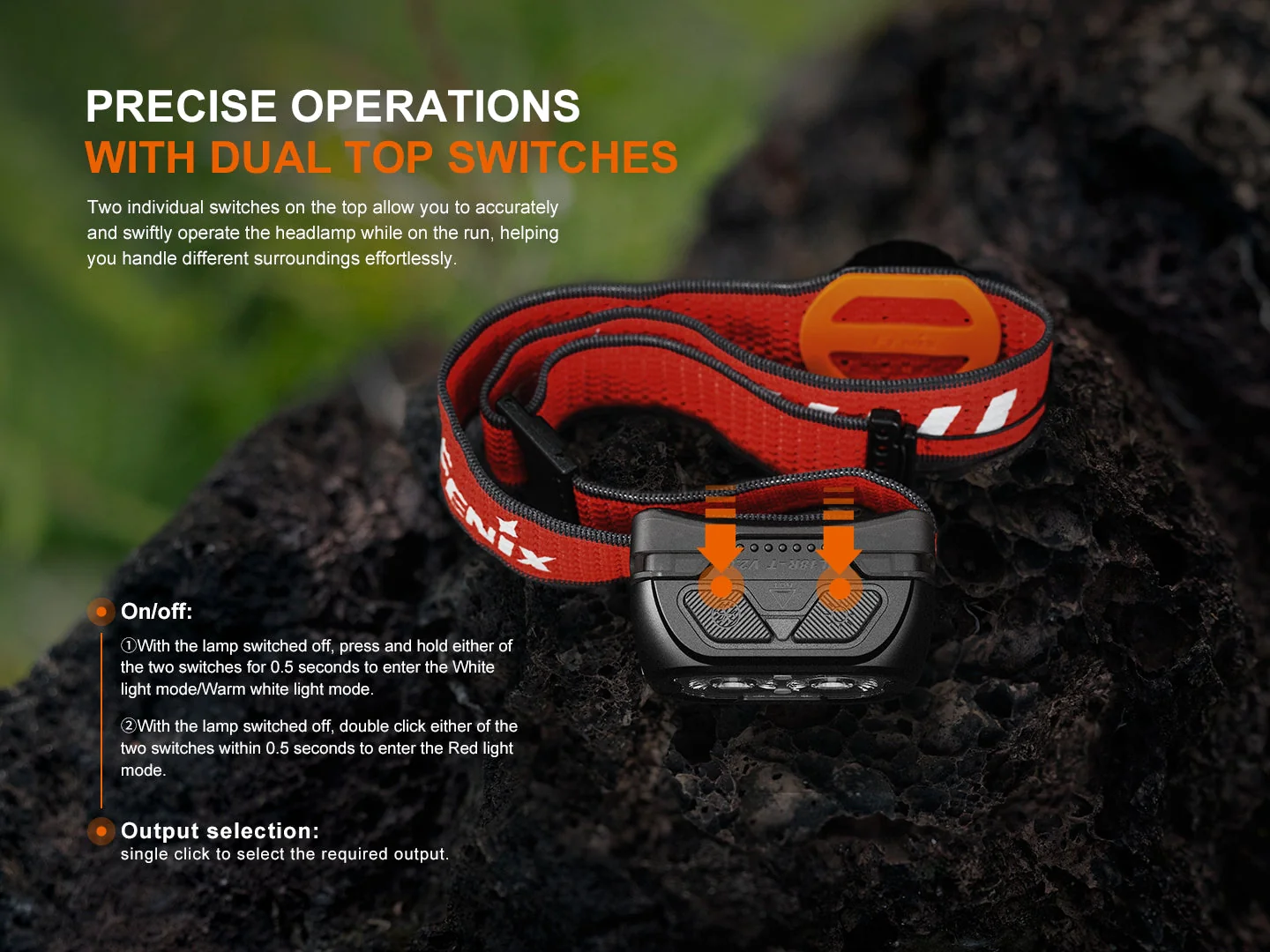Fenix HL18R-T V2 Lightweight Trail Running Headlamp - Image 9