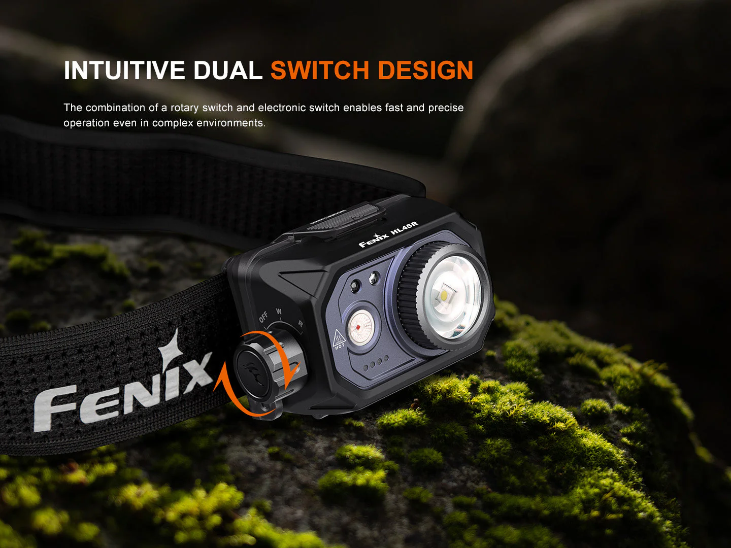 Fenix HL45R Rechargeable Focusing Gesture-Sensing Headlamp - Image 5