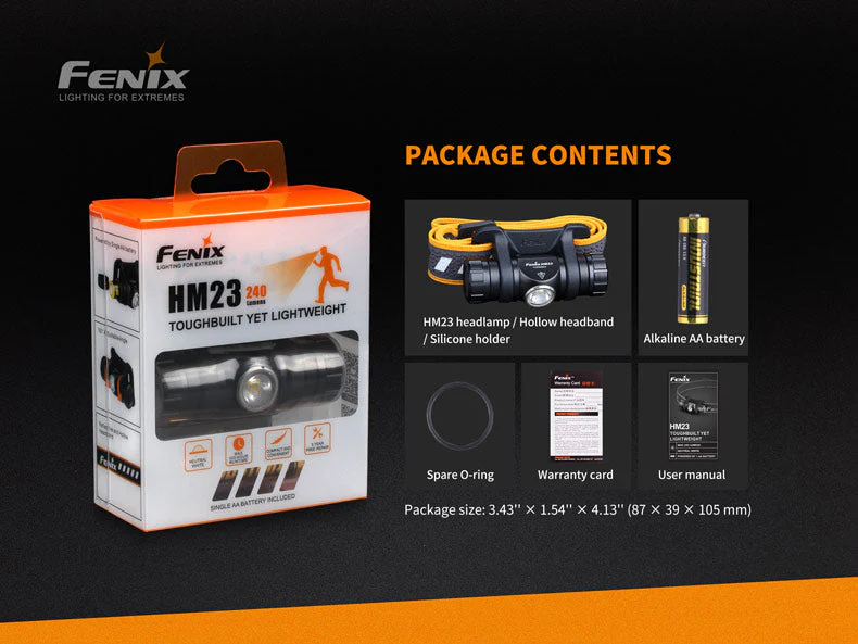 Fenix HM23 Compact Hiking and Running Headlamp - Discontinued - Image 14
