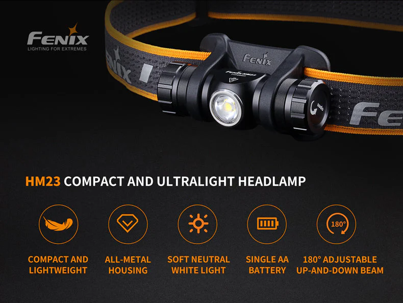 Fenix HM23 Compact Hiking and Running Headlamp - Discontinued - Image 3