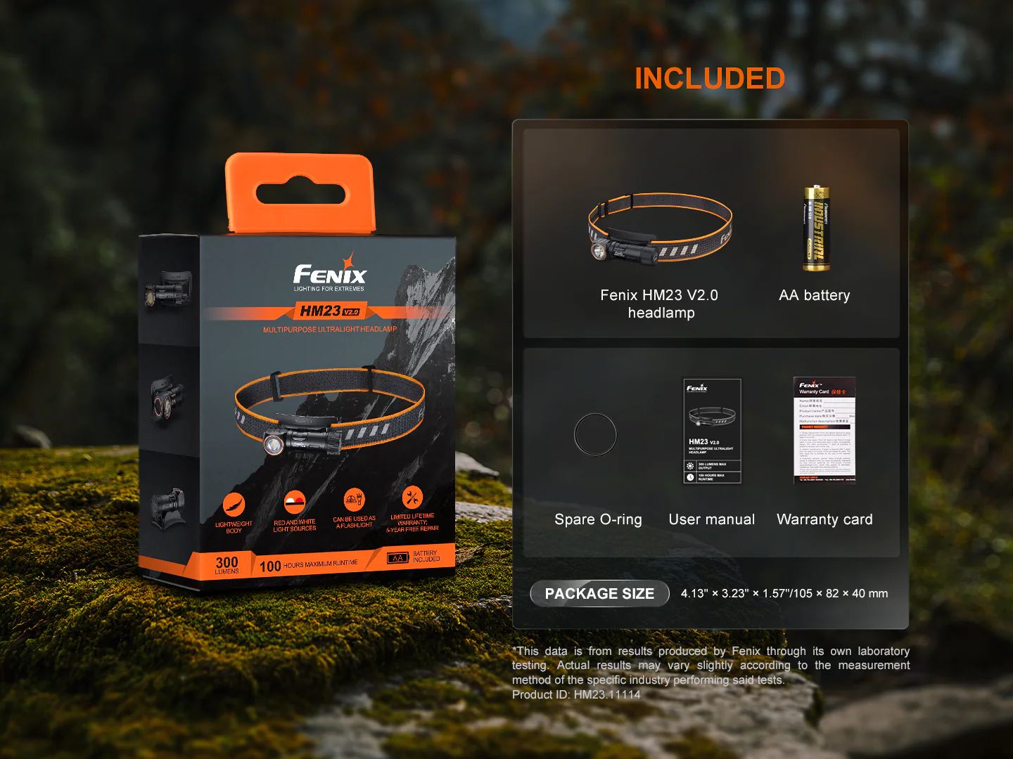 Fenix HM23 V2.0 Lightweight Detachable AA Headlamp - Image 17
