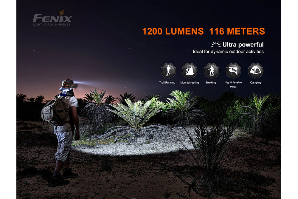 Fenix HM60R Outdoor LED Headlamp - 1200 Lumens - Image 13