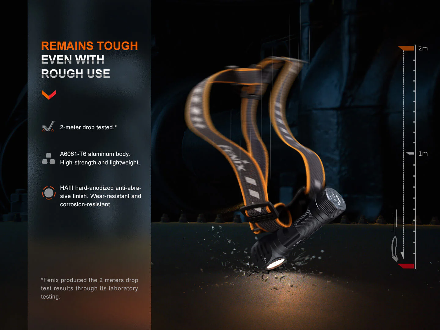 Fenix HM61R V2 Rechargeable LED Headlamp - 1600 Lumens - Image 5