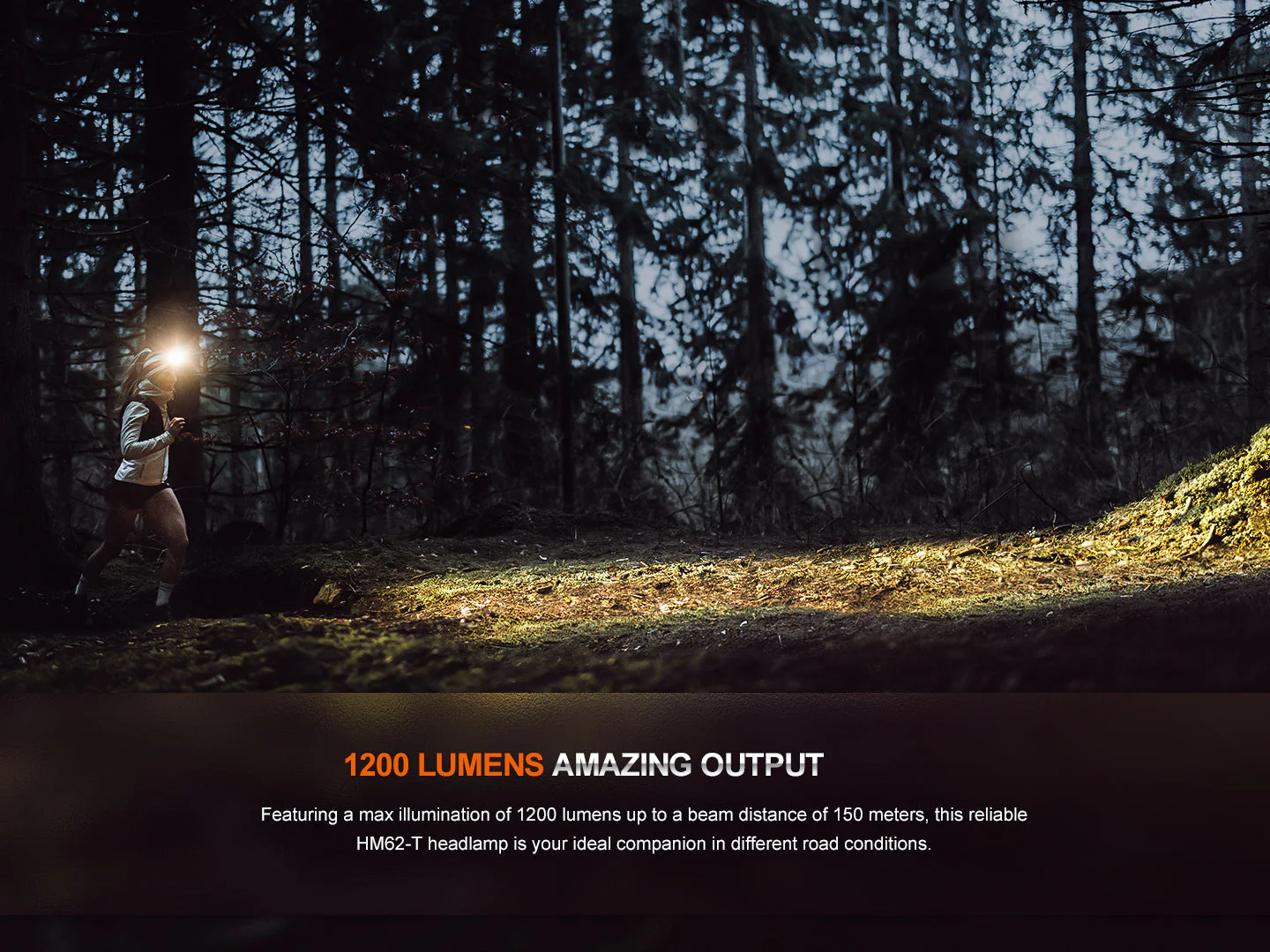 Fenix HM62-T Lightweight Trail Running Headlamp - Image 4