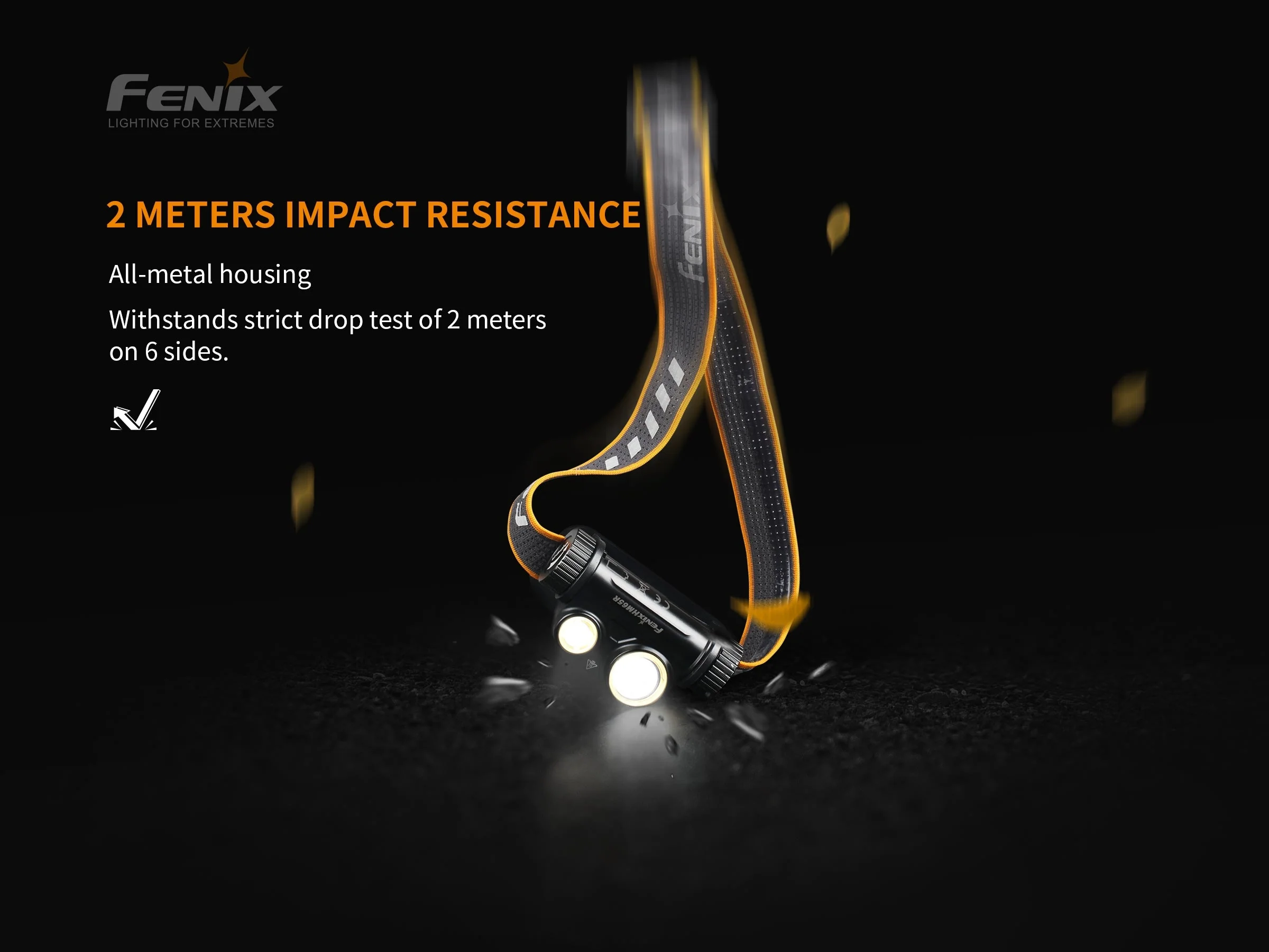 Fenix HM65R Rechargeable LED Headlamp - 1400 Lumens - Image 8