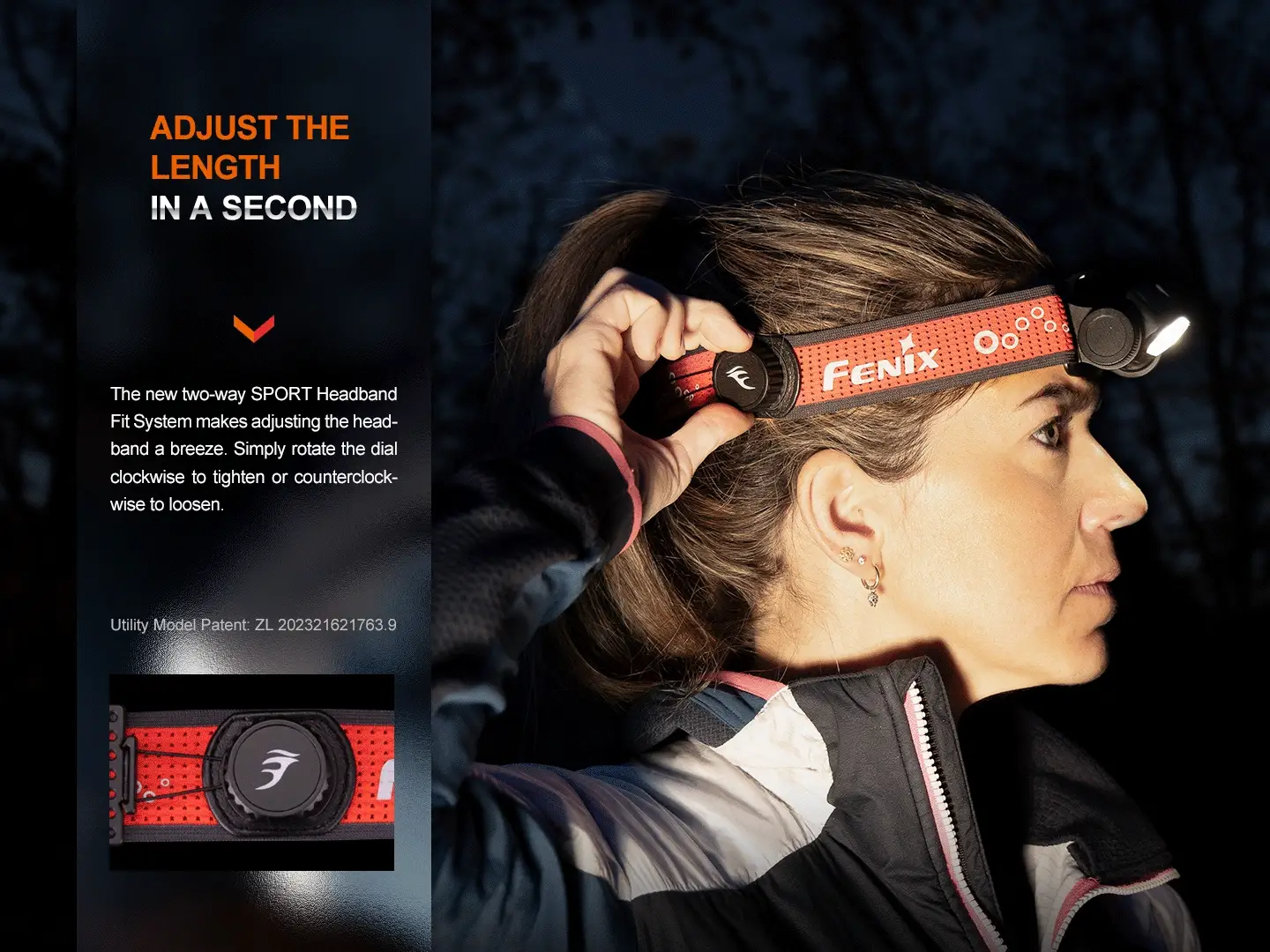 Fenix HM65R-T V2 Rechargeable Lightweight Trail Running Headlamp - Image 8