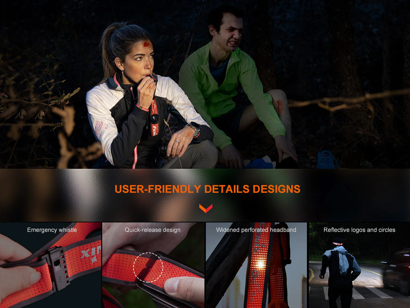 Fenix HM65R-T V2 Rechargeable Lightweight Trail Running Headlamp - Image 9
