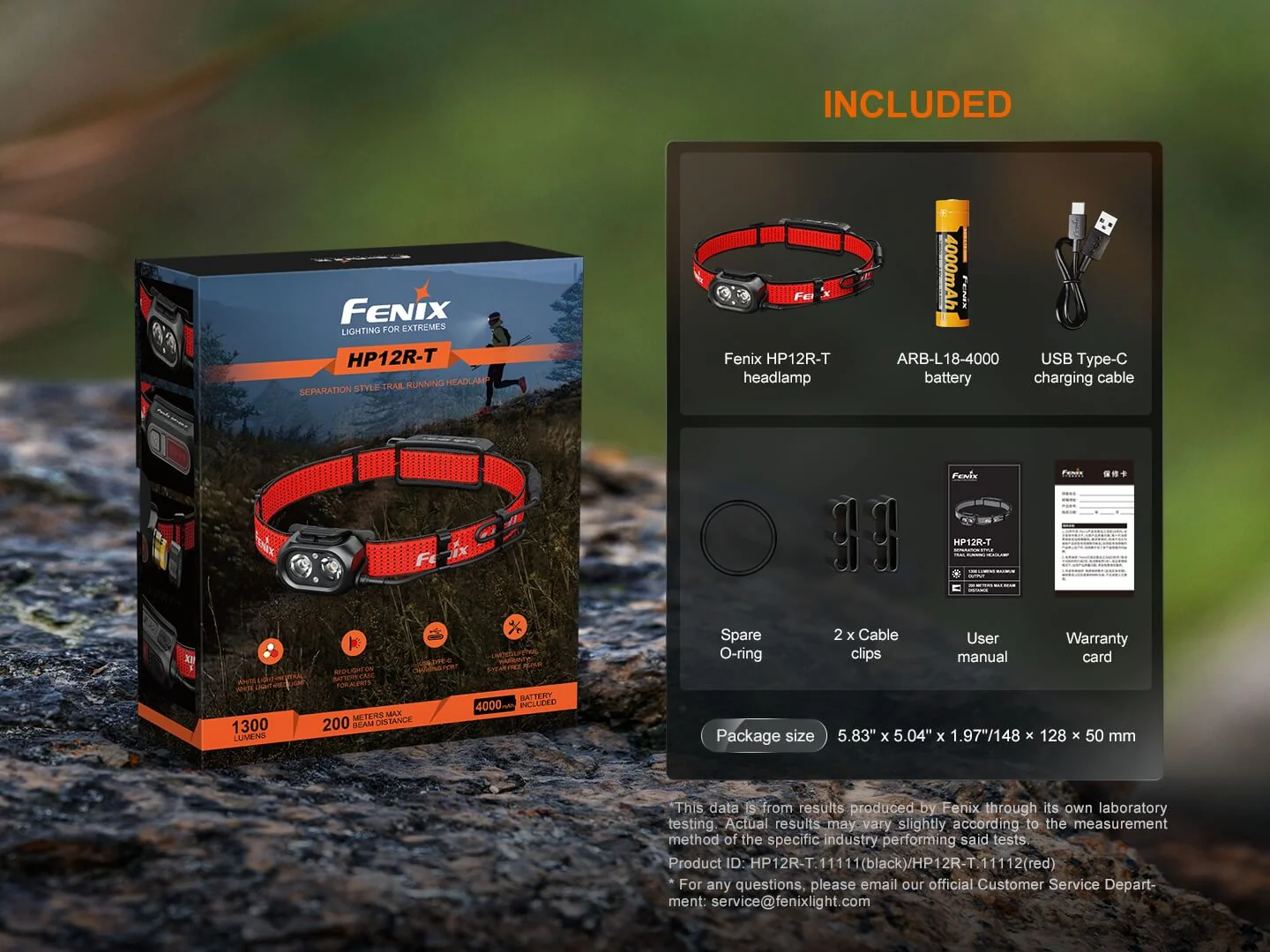 Fenix HP12R-T Balanced Trail Headlamp - Image 17