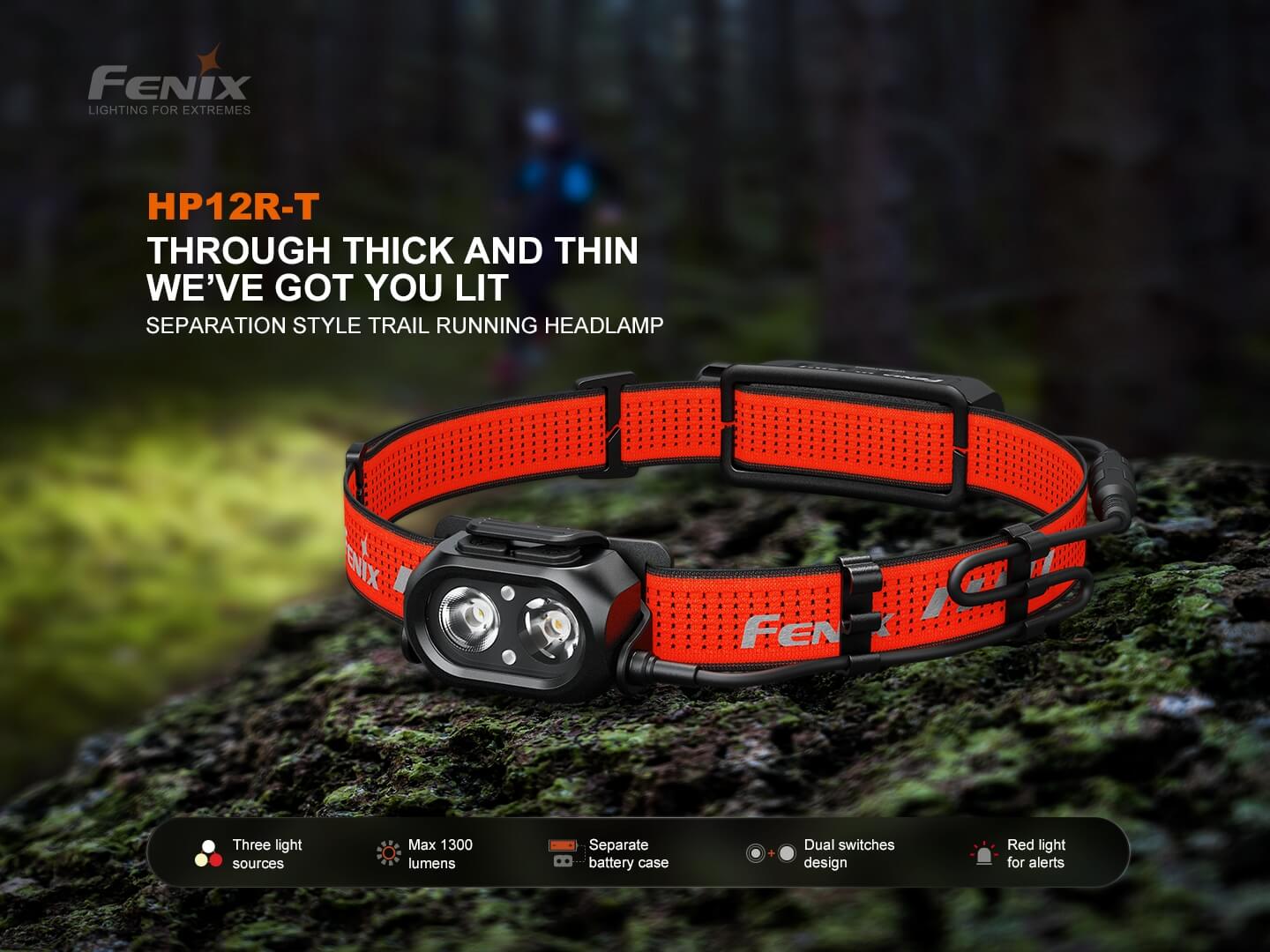 Fenix HP12R-T Balanced Trail Headlamp - Image 3