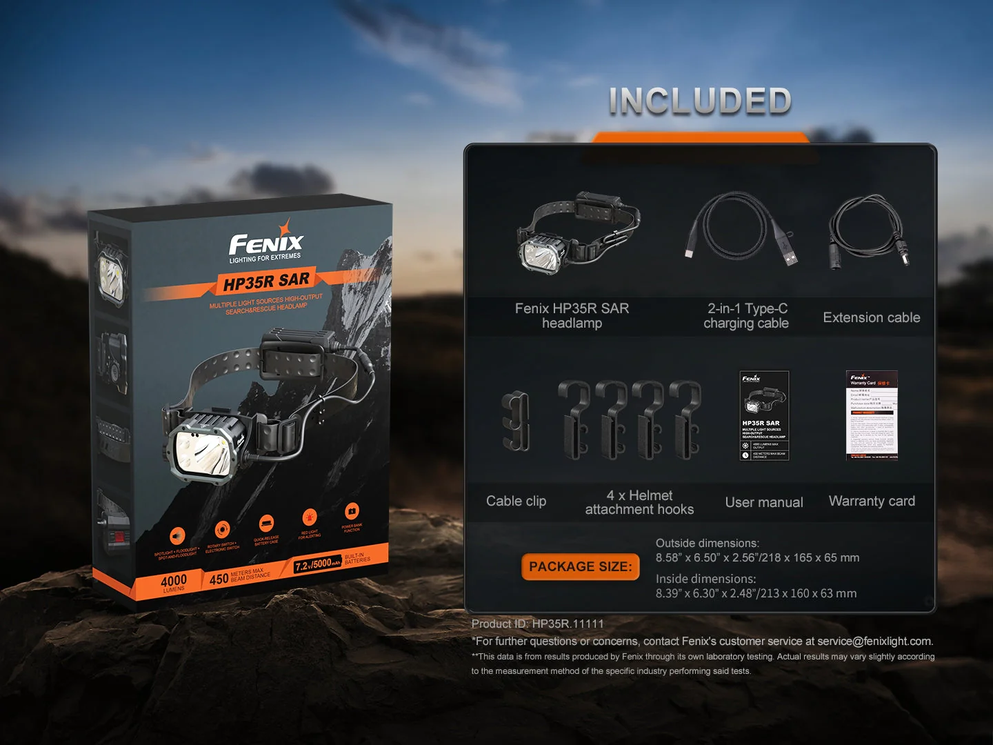 Fenix HP35R Search and Rescue Headlamp - Image 21