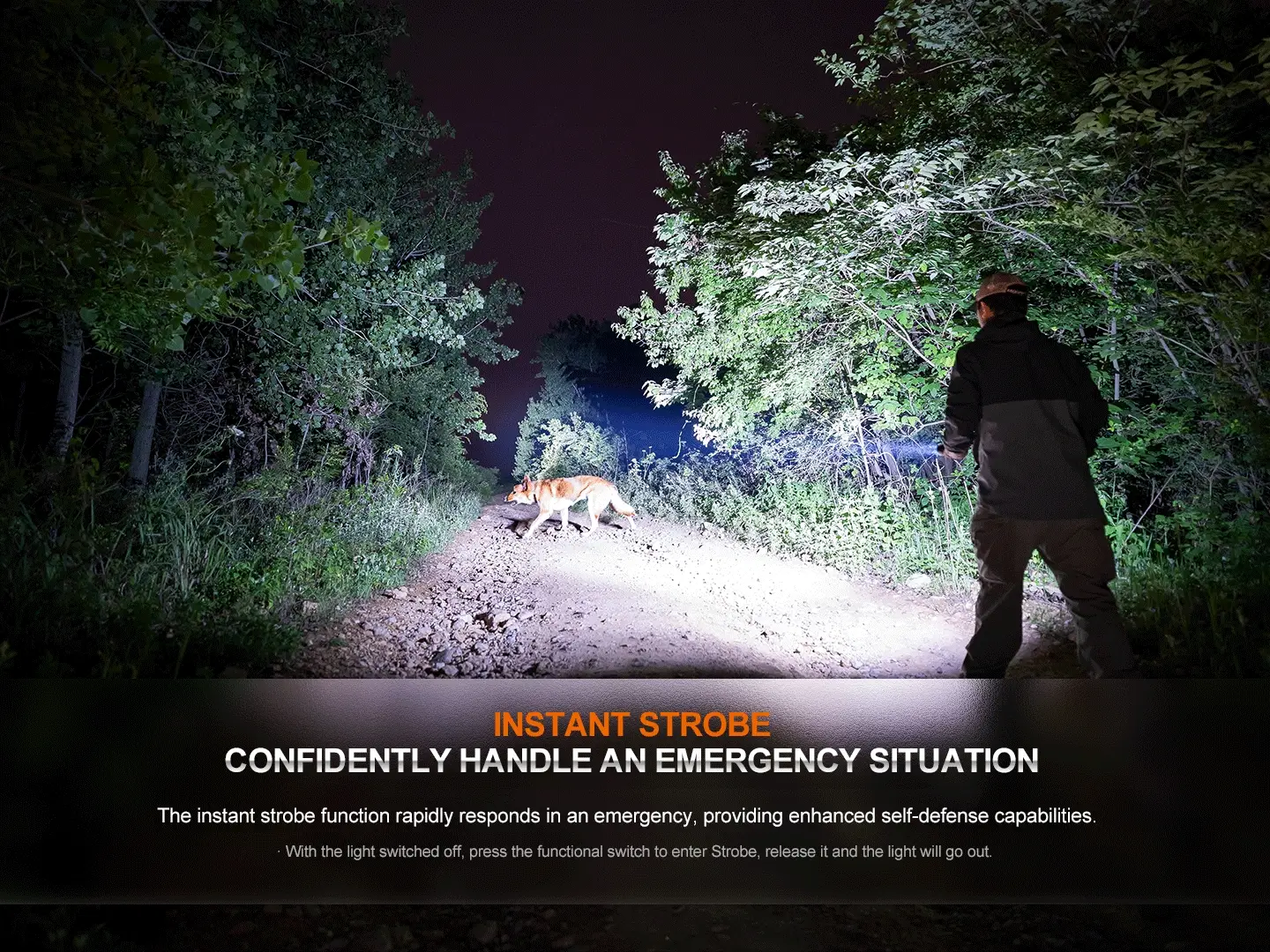 Fenix HT32 Hunting Flashlight with Red & Green Output - Image 13