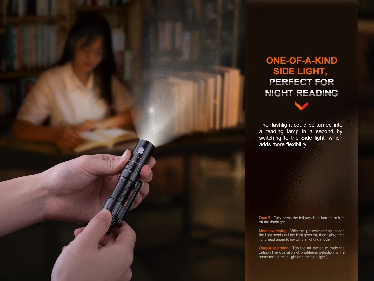 Fenix LD12R Dual Light Flashlight - 600 Lumens - Image 2