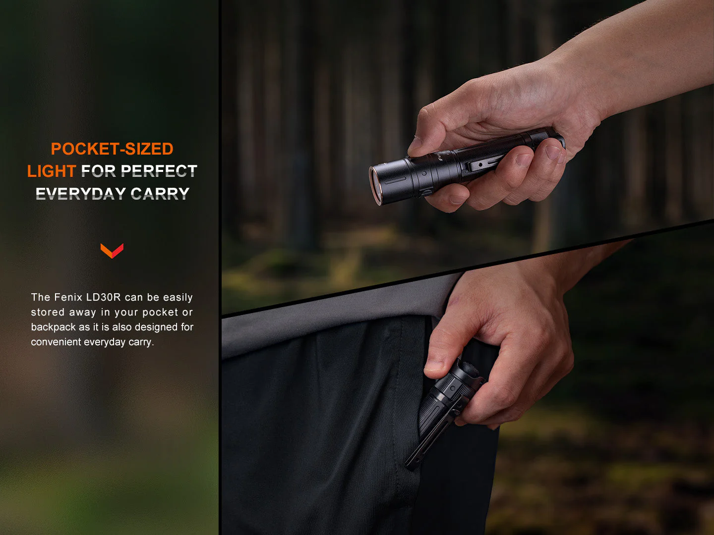 Fenix LD30R High-Performance Lightweight Flashlight - Image 2