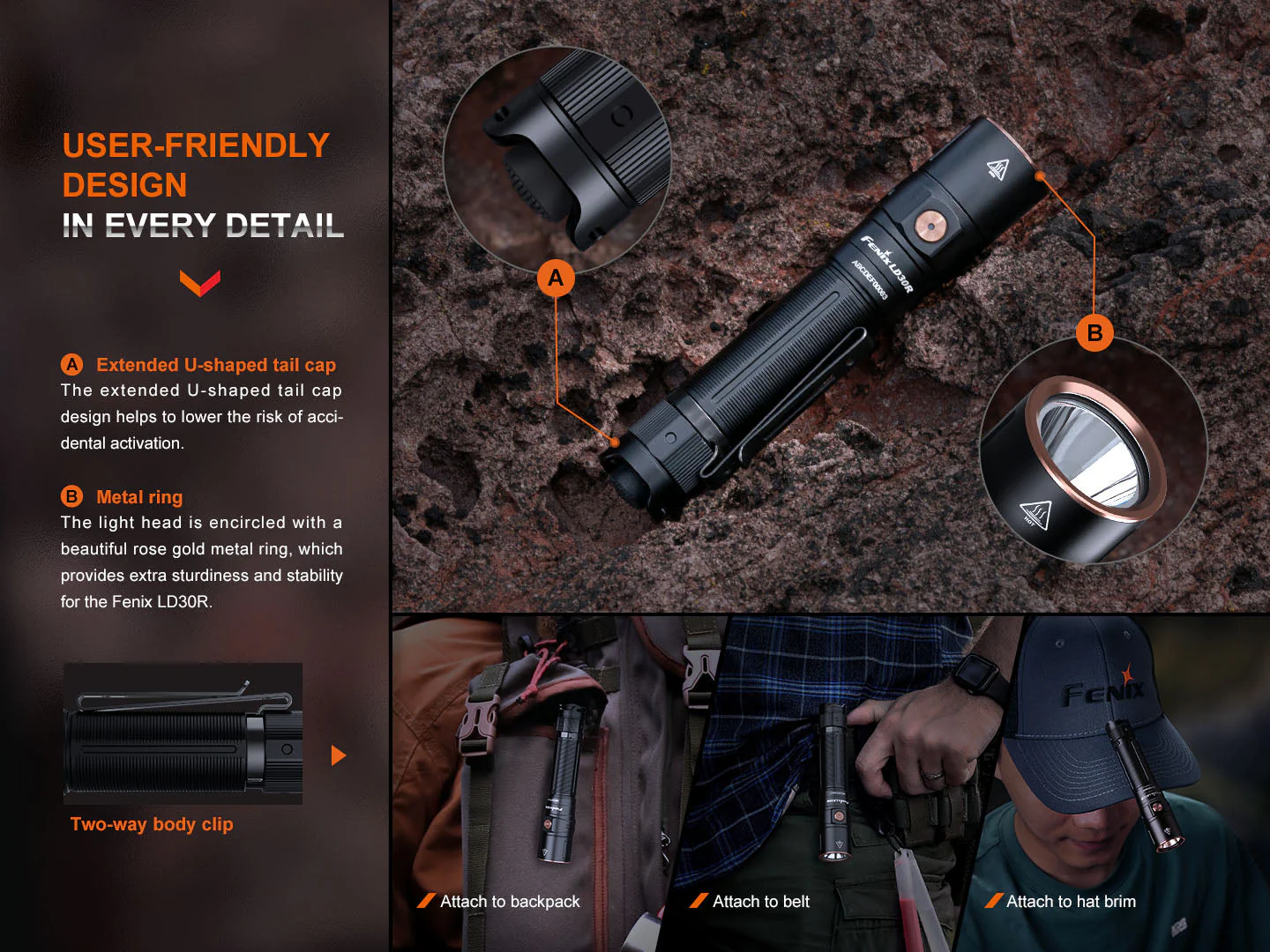 Fenix LD30R High-Performance Lightweight Flashlight - Image 8